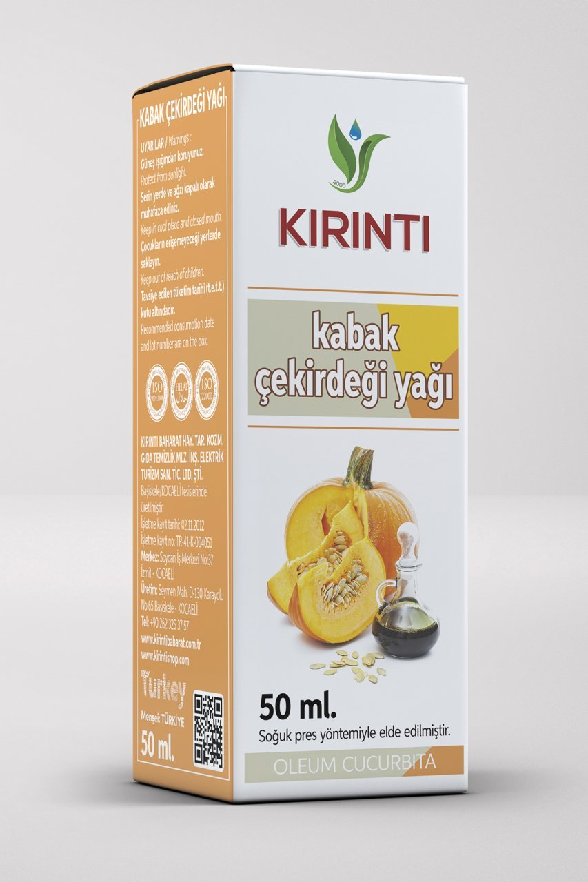 Kırıntı Kabak Çekirdeği Yağı 50 cc