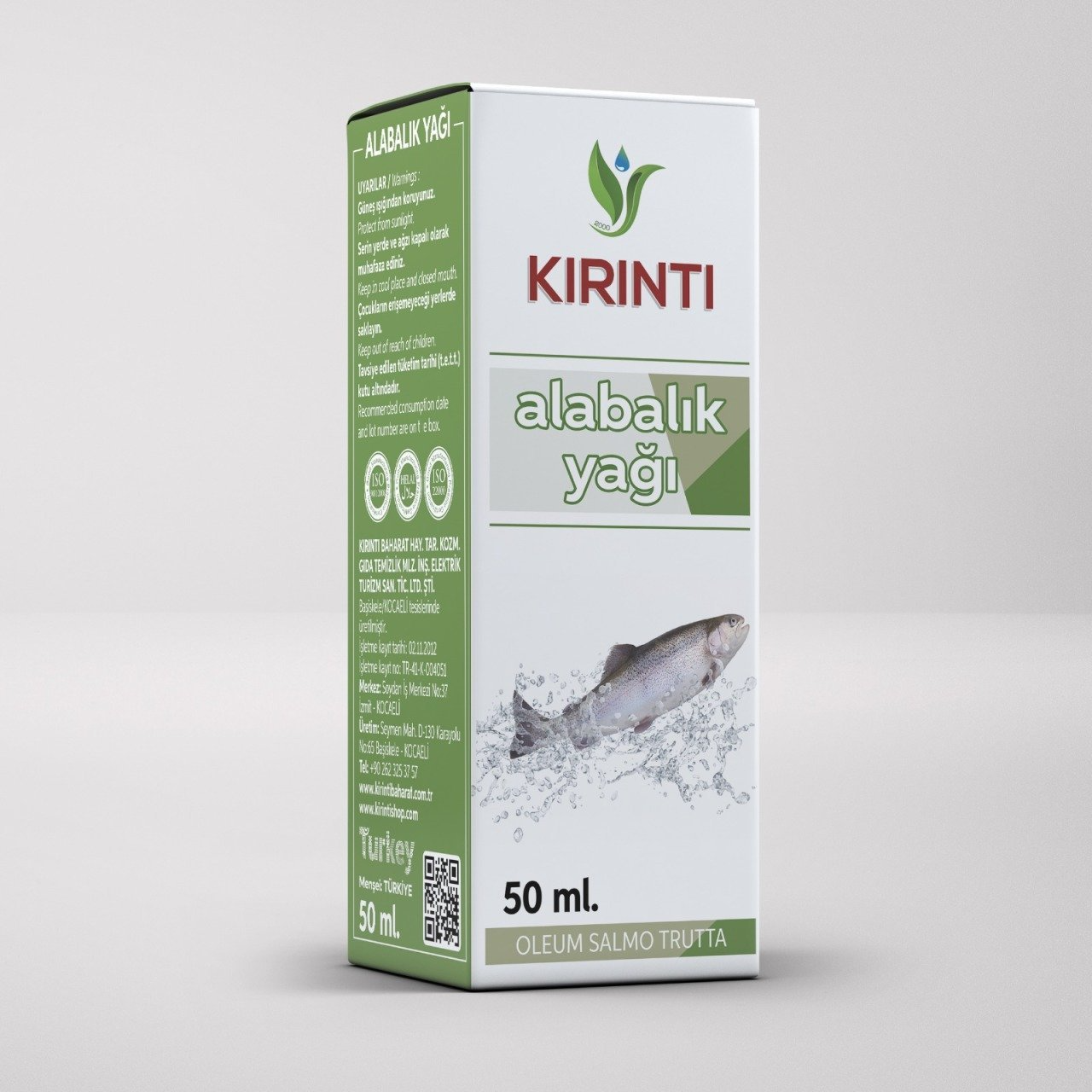 Kırıntı Alabalık Yağı 50 cc