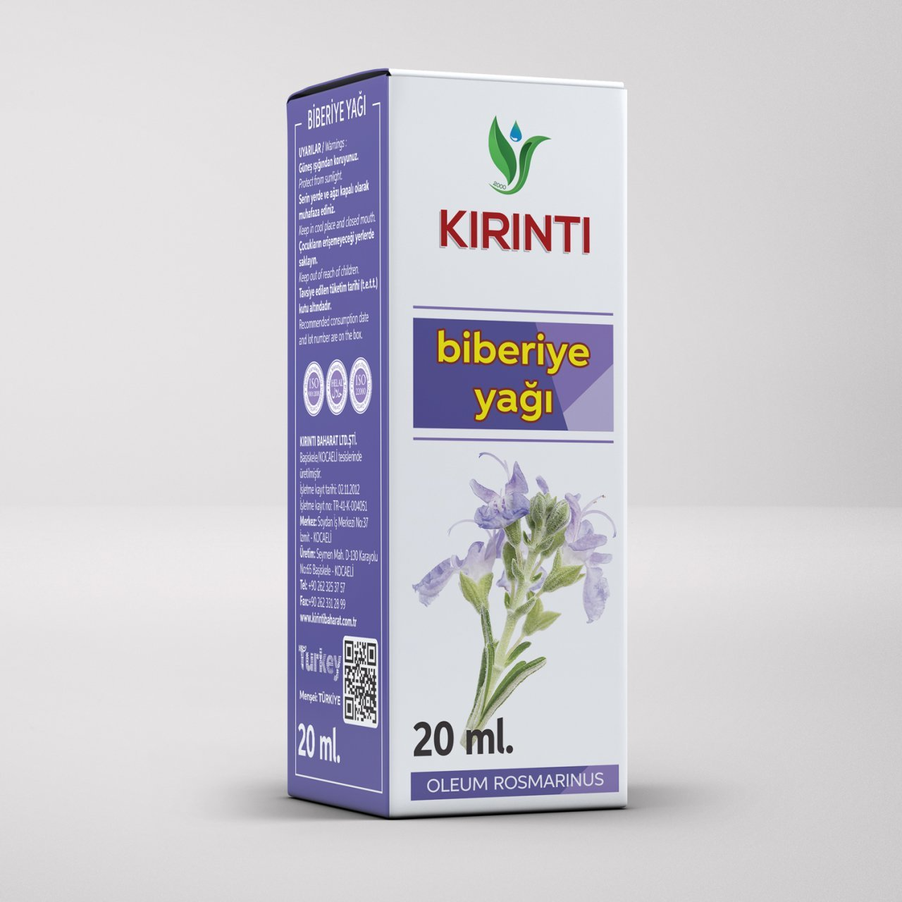 Kırıntı Biberiye Yağı 20cc