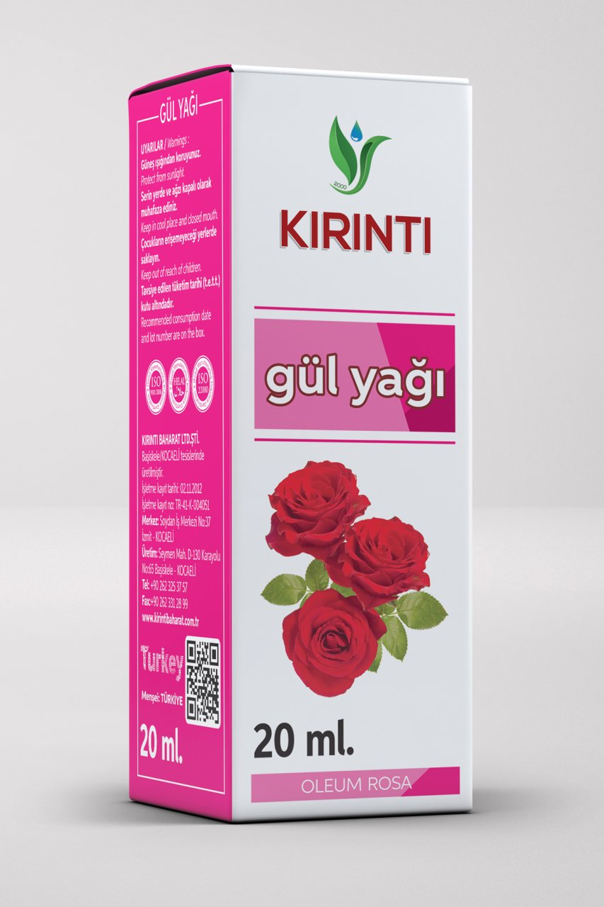 Kırıntı Gül Yağı 20 cc