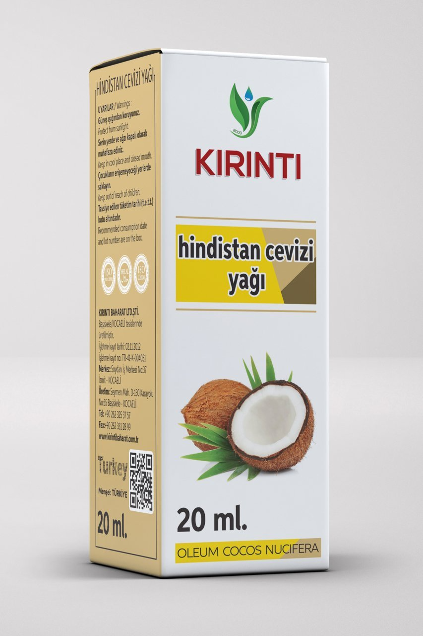 Kırıntı Hindistan Cevizi Yağı 20 cc