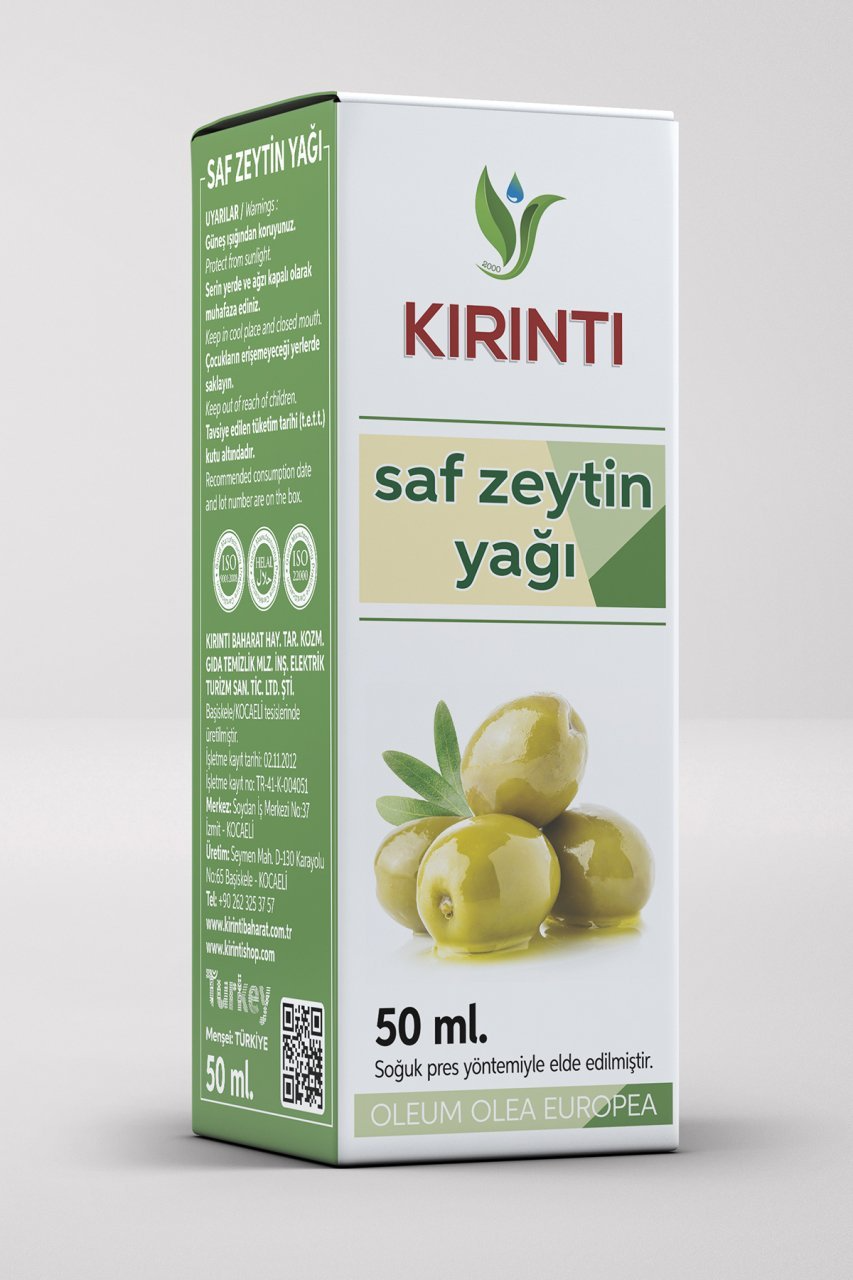 Kırıntı Saf Zeytin Yağı 50 cc