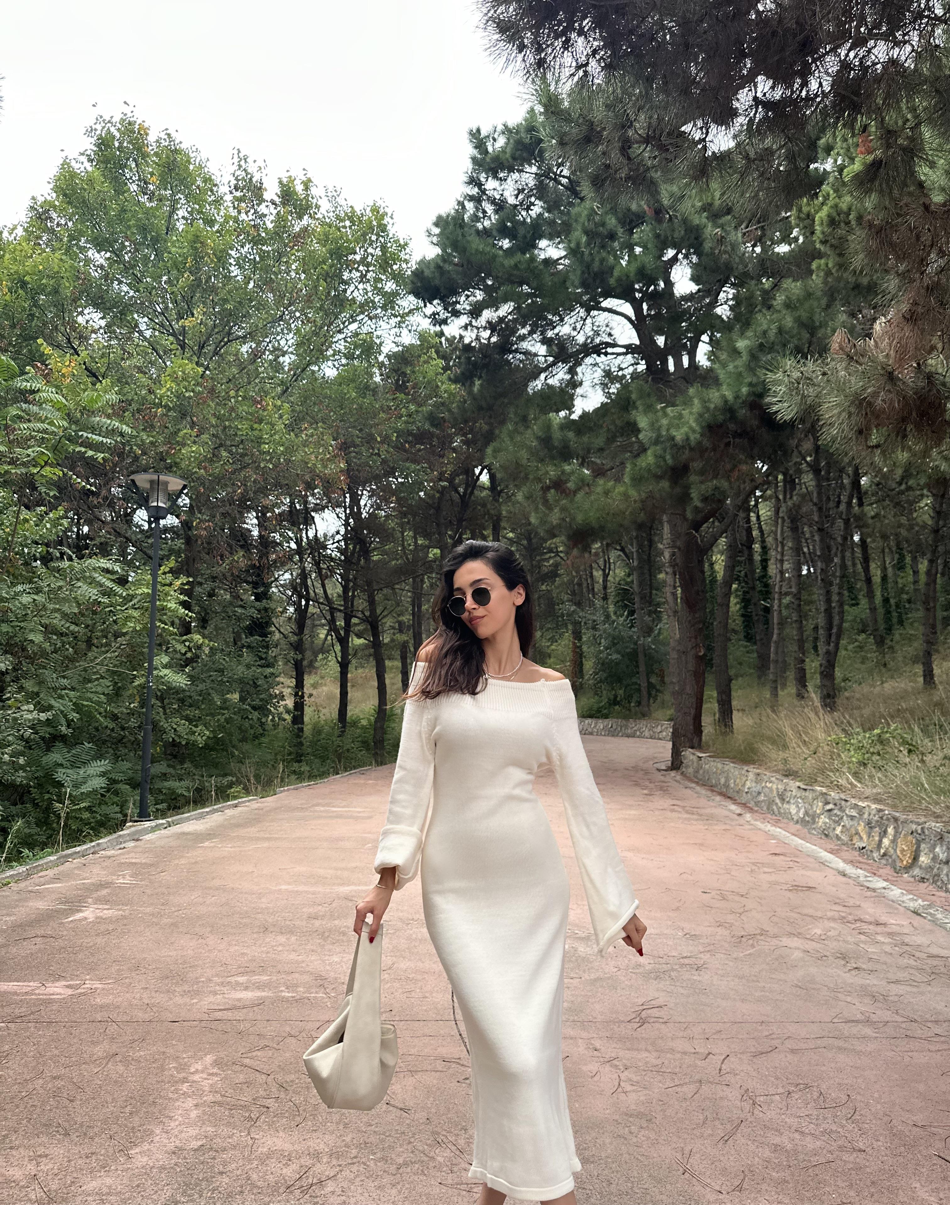 BEYAZ ANGEL ÇİZGİLİ