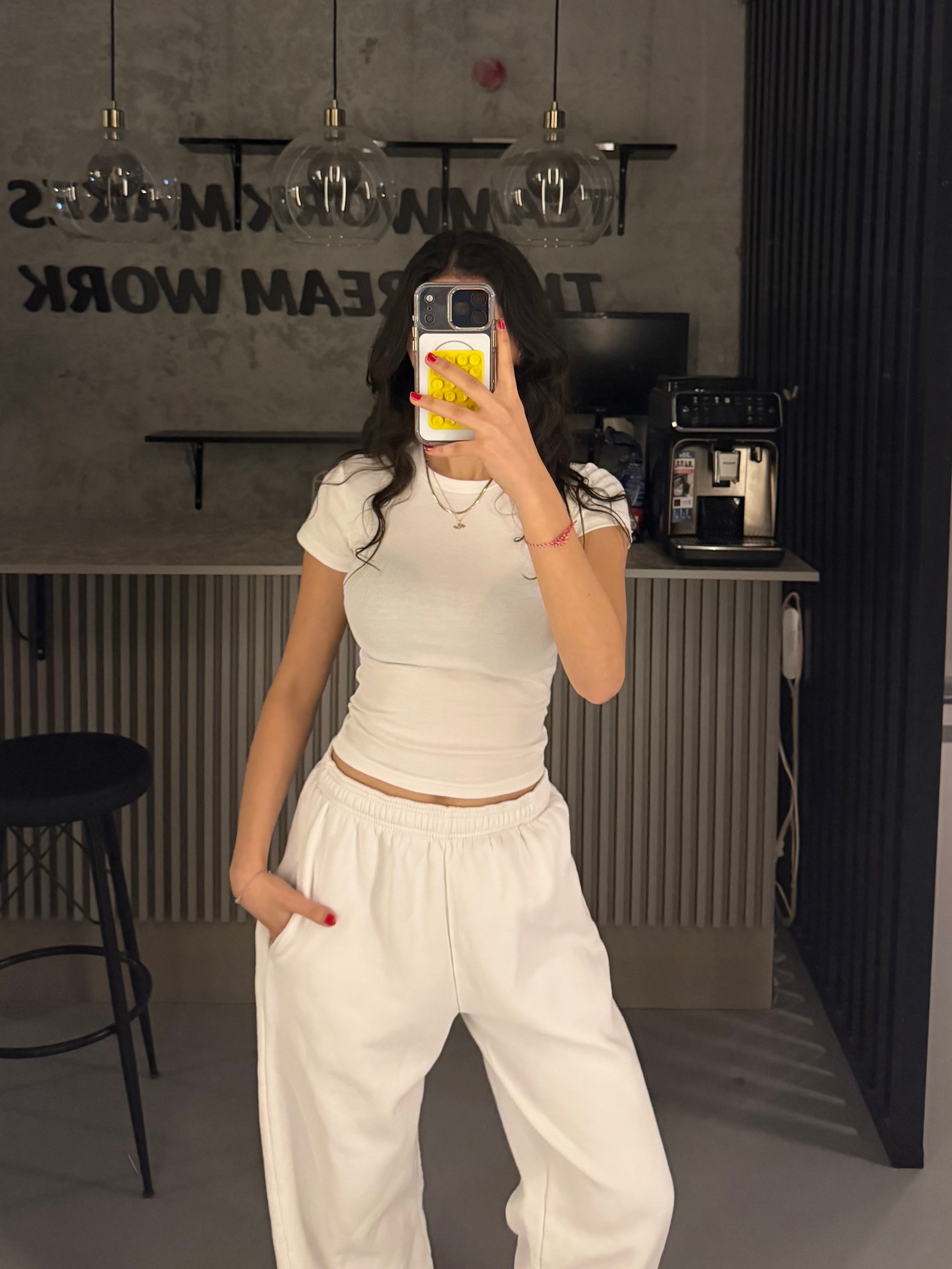 BEYAZ KISA KOLLU BODY