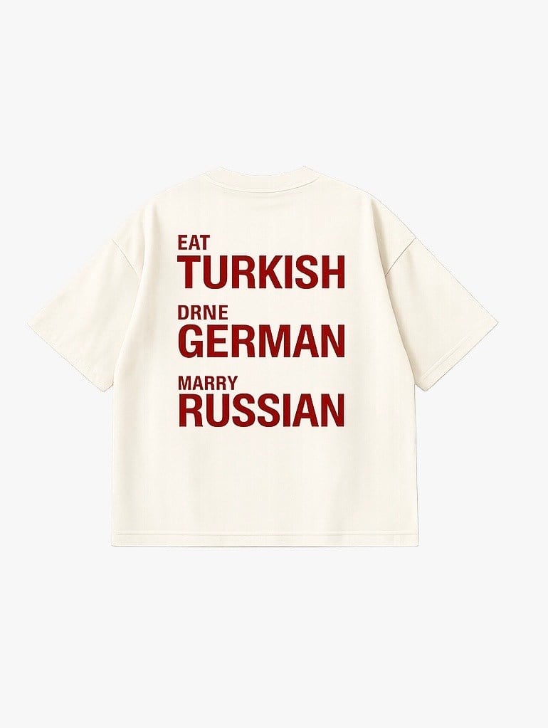 COUNTRY BASKI BEYAZ TİŞÖRT