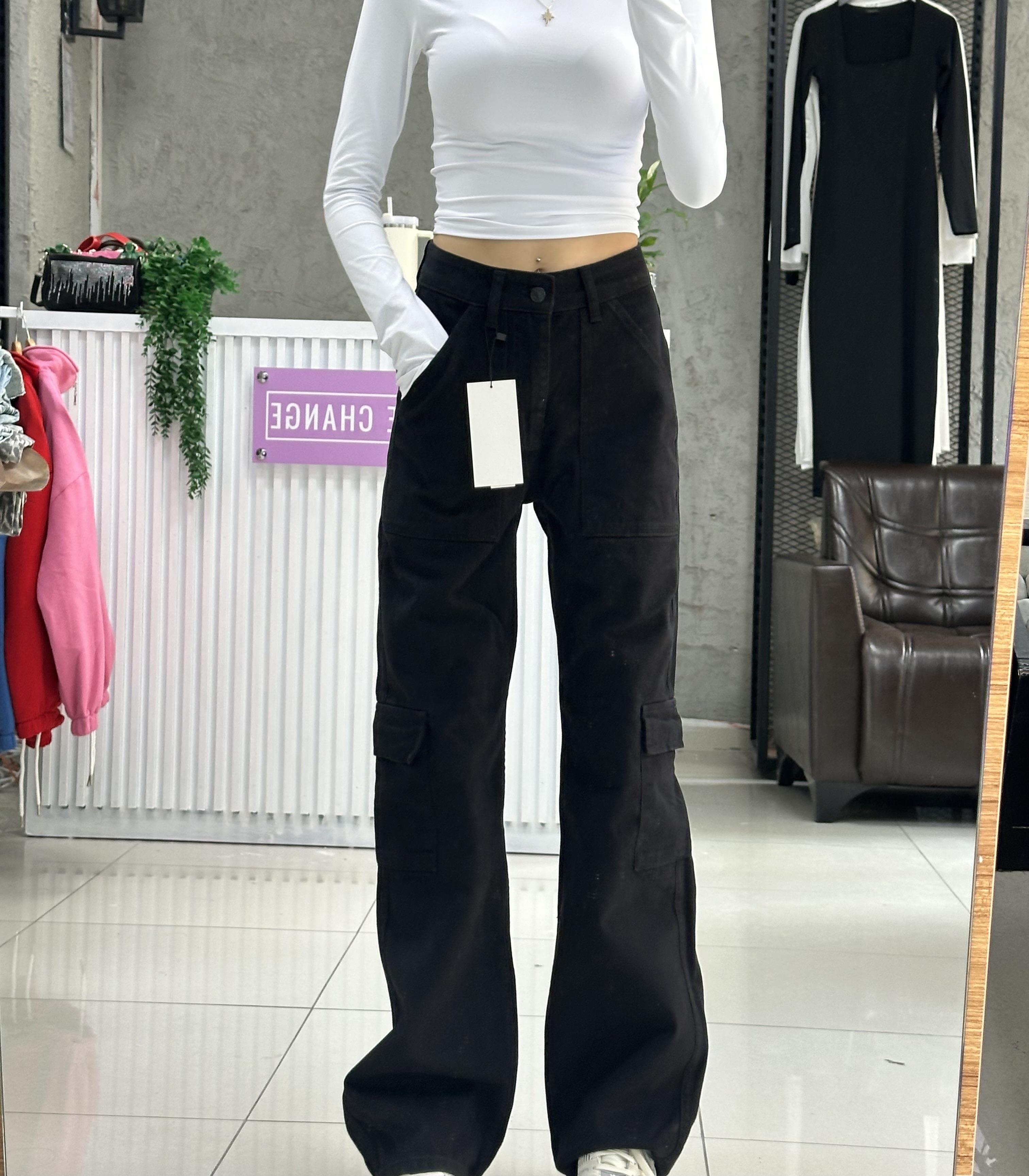 SİYAH KARGO JEAN