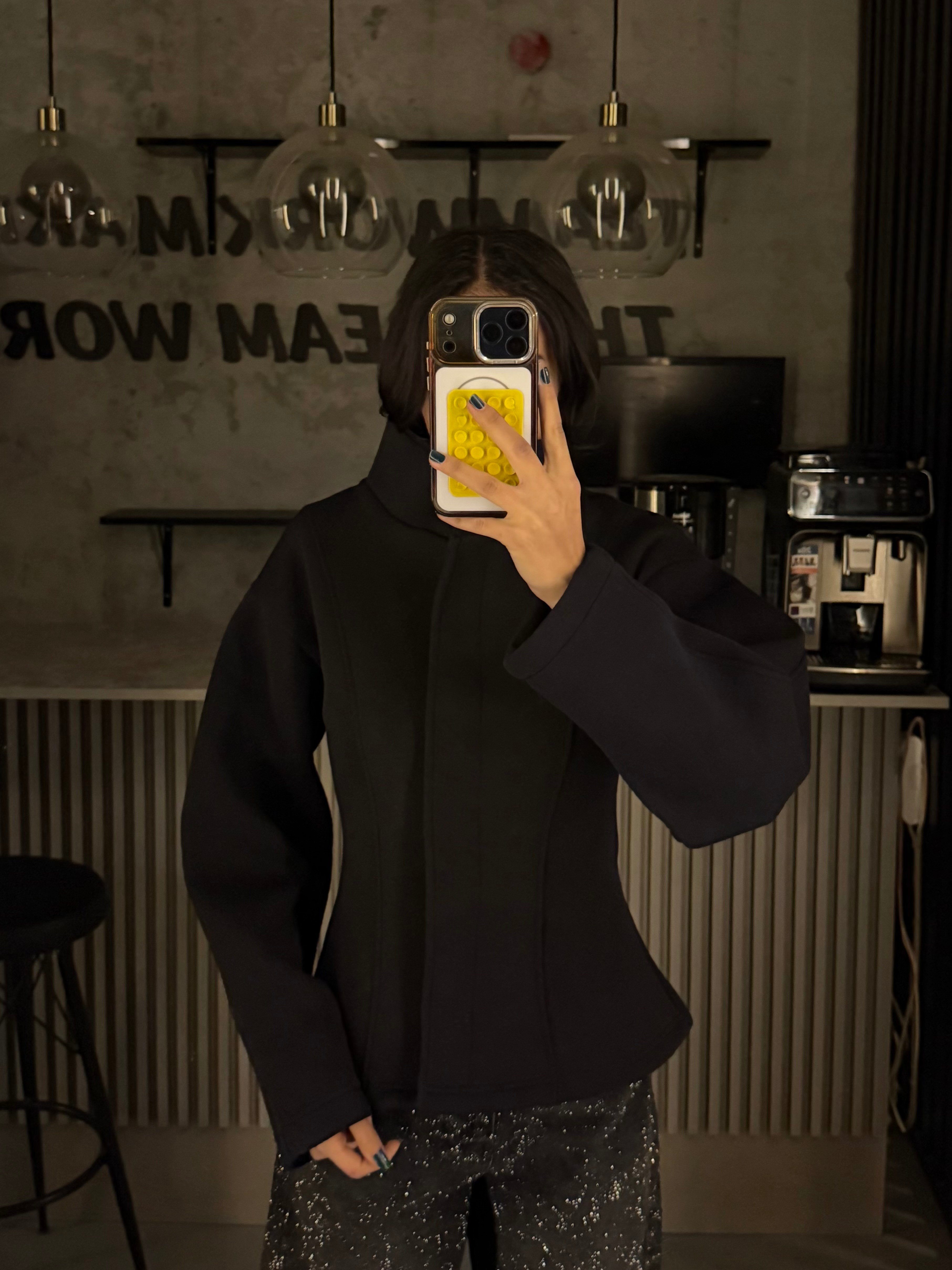 SİYAH SCUBA MUADİL CEKET