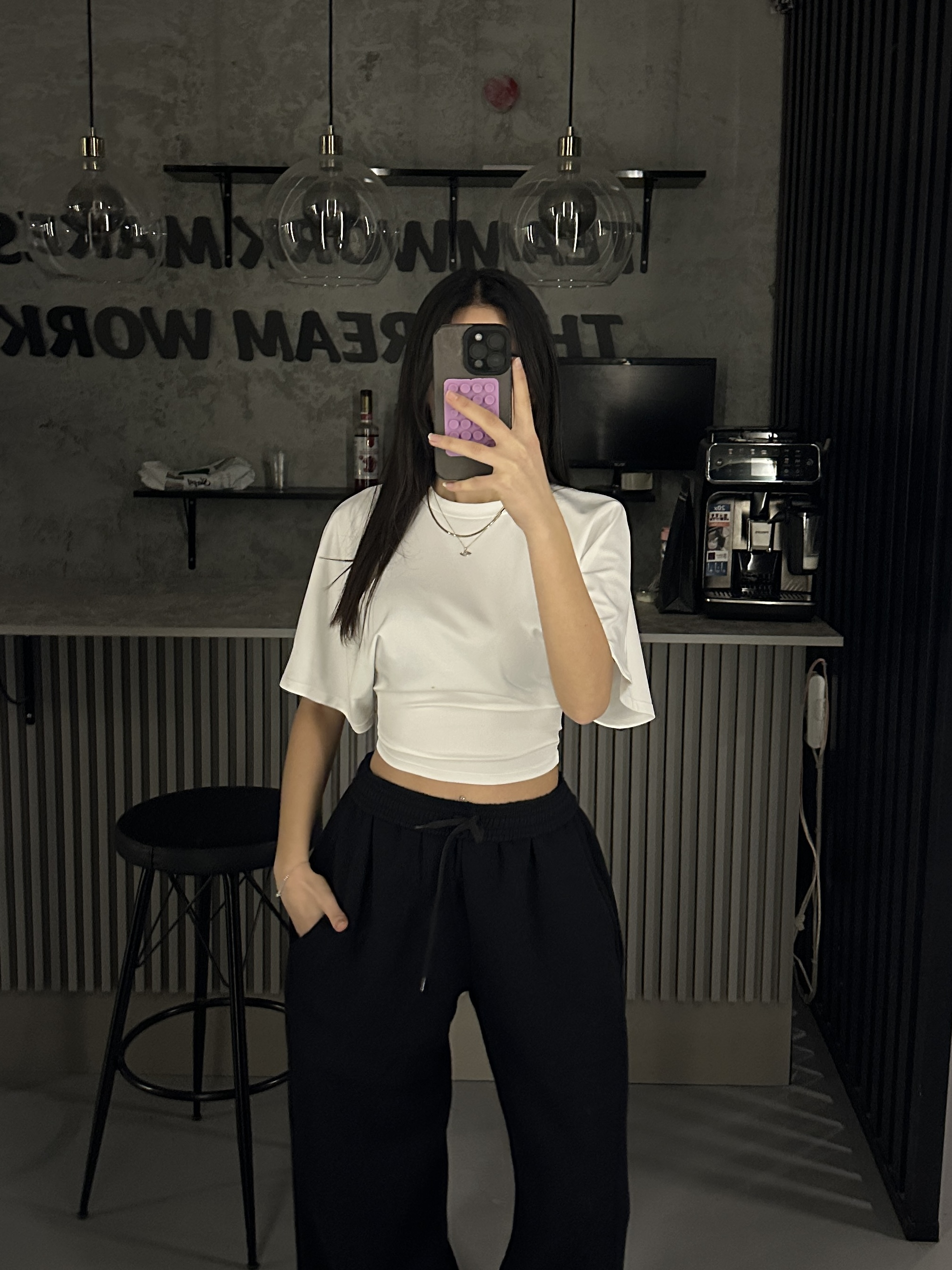 BEYAZ BEL KORSELİ KISA KOL BLUZ