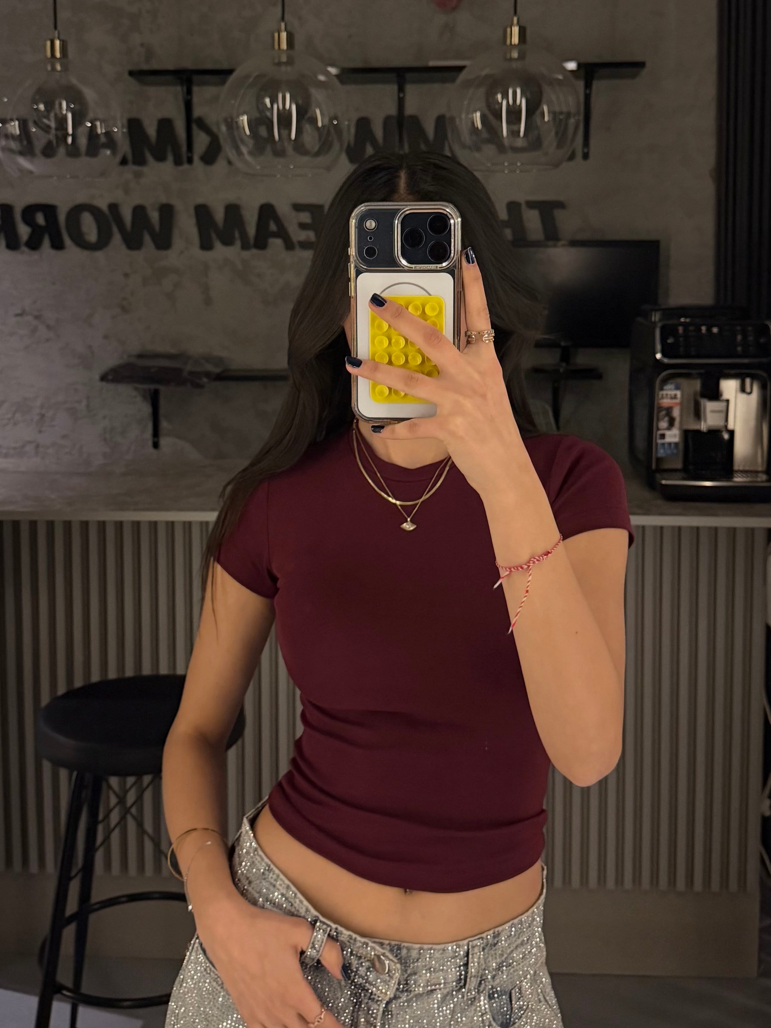 BORDO KISA KOLLU BODY