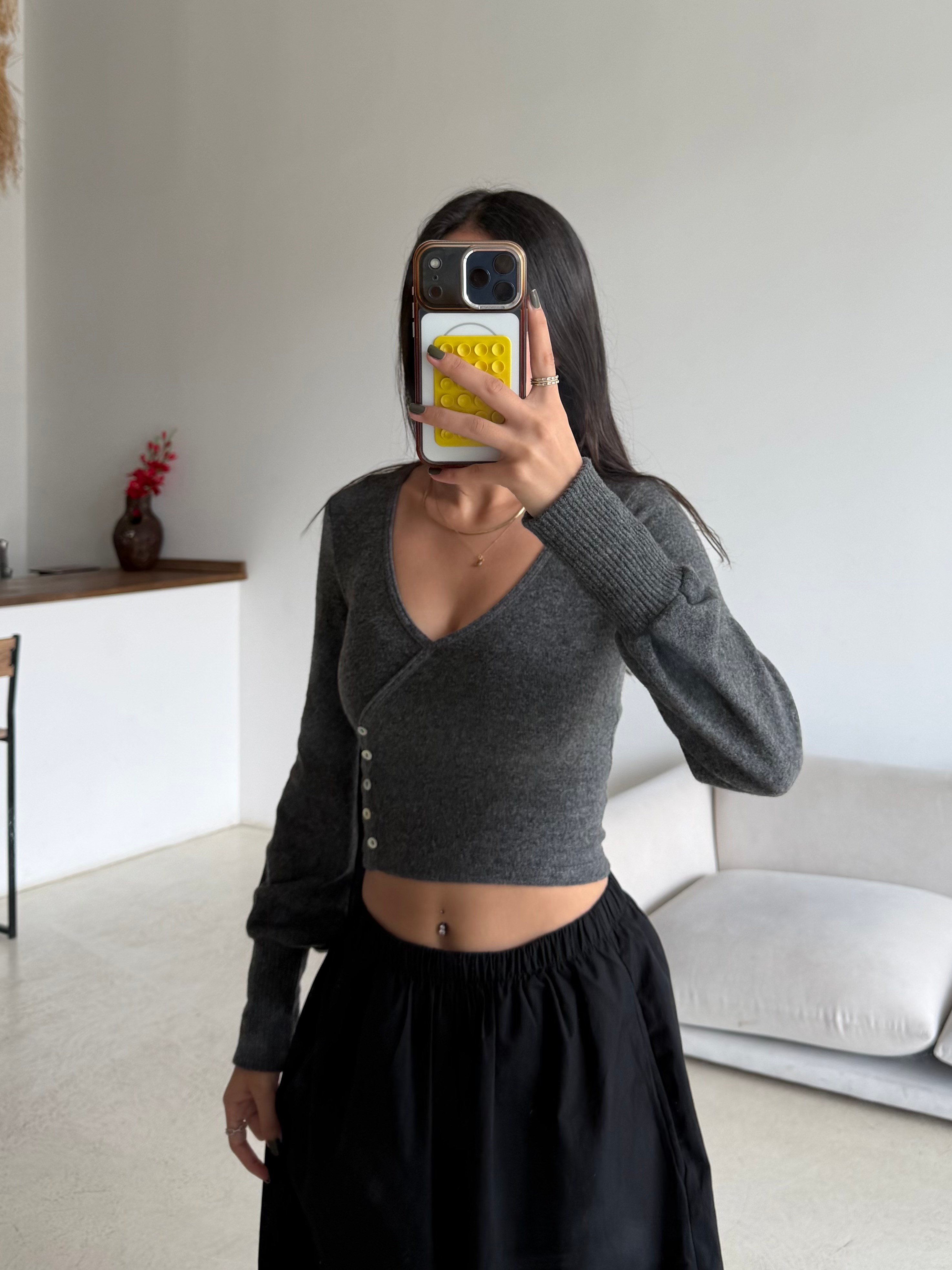 BRSHK DÜĞMELİ TRİKO BODY