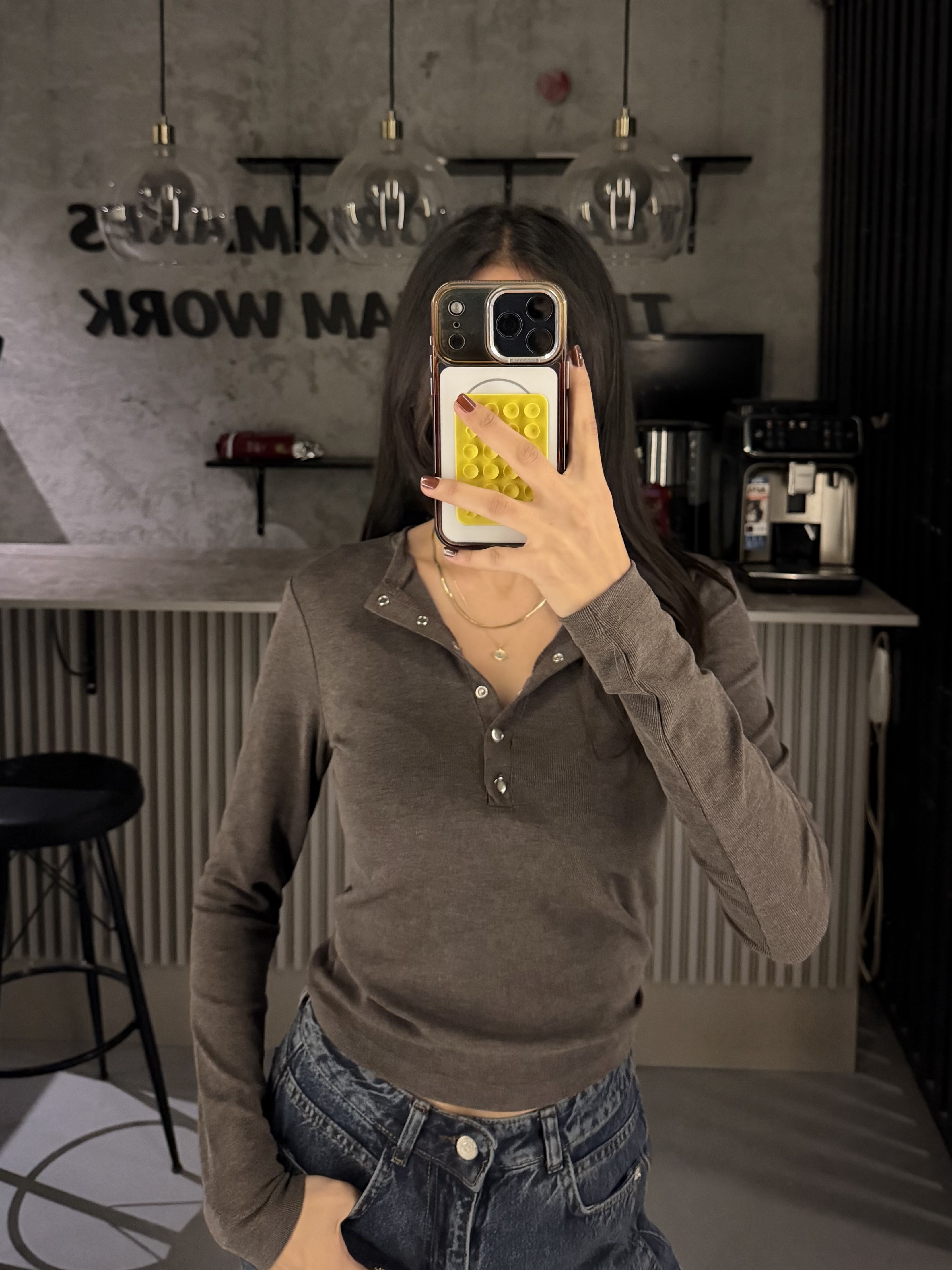 KAHVE ÇITÇITLI BODY