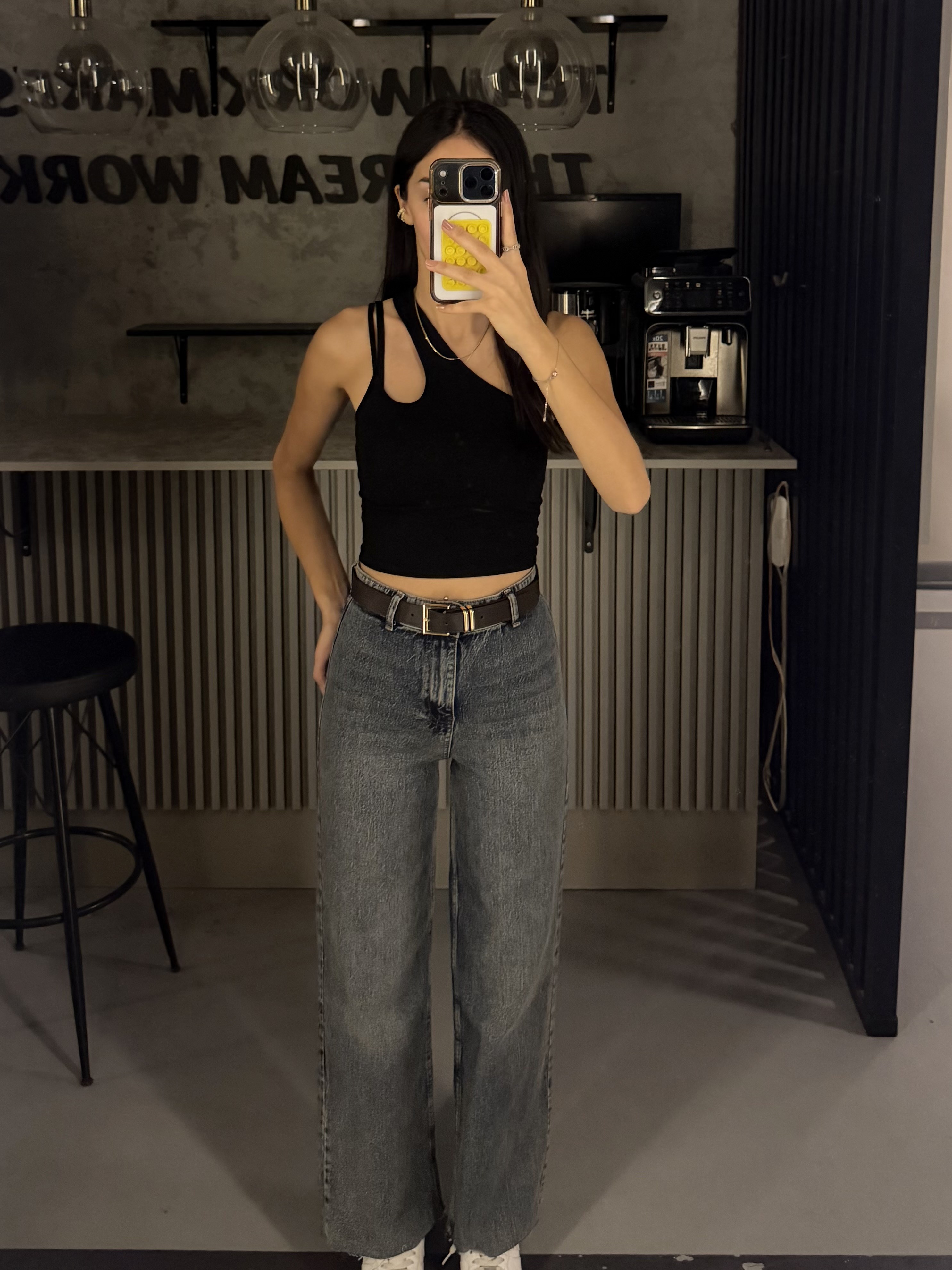 KEMERLİ ESKİTME JEAN