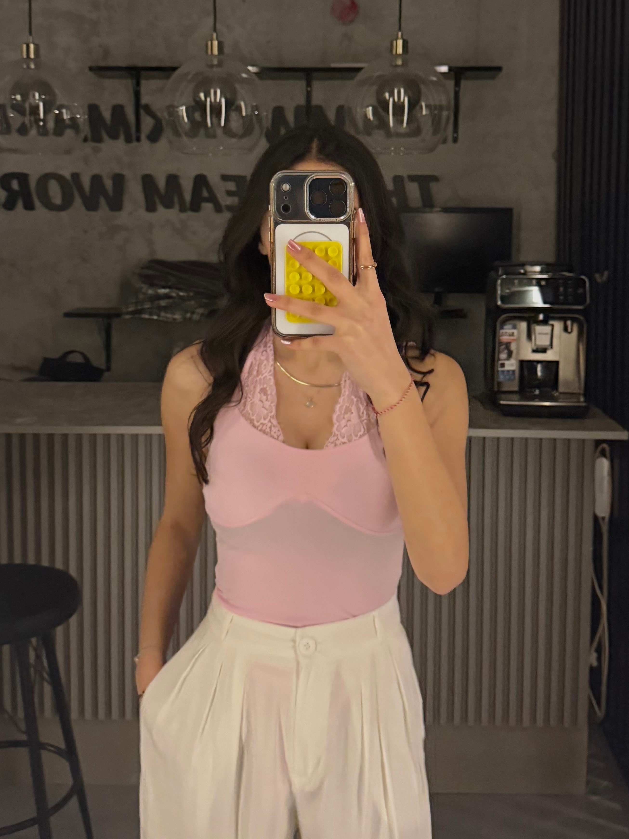 PEMBE VİRAL BODYSUIT