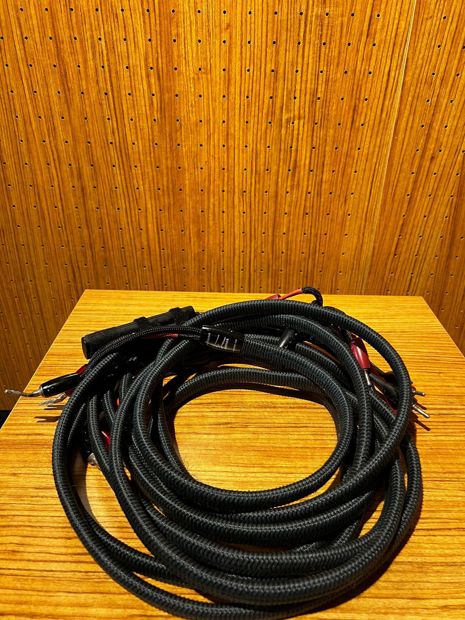 Audioquest Meteor Biwire Hoparlör kablosu 3,5 mt x2