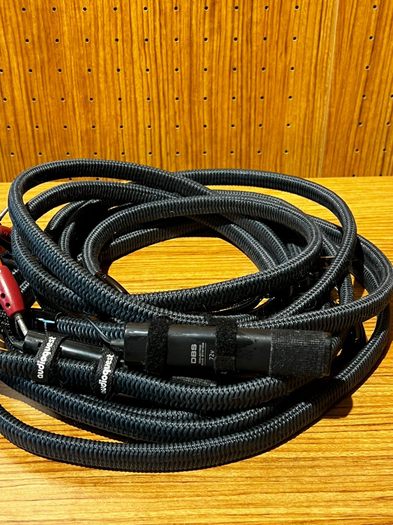 Audioquest Meteor Biwire Hoparlör kablosu 3,5 mt x2