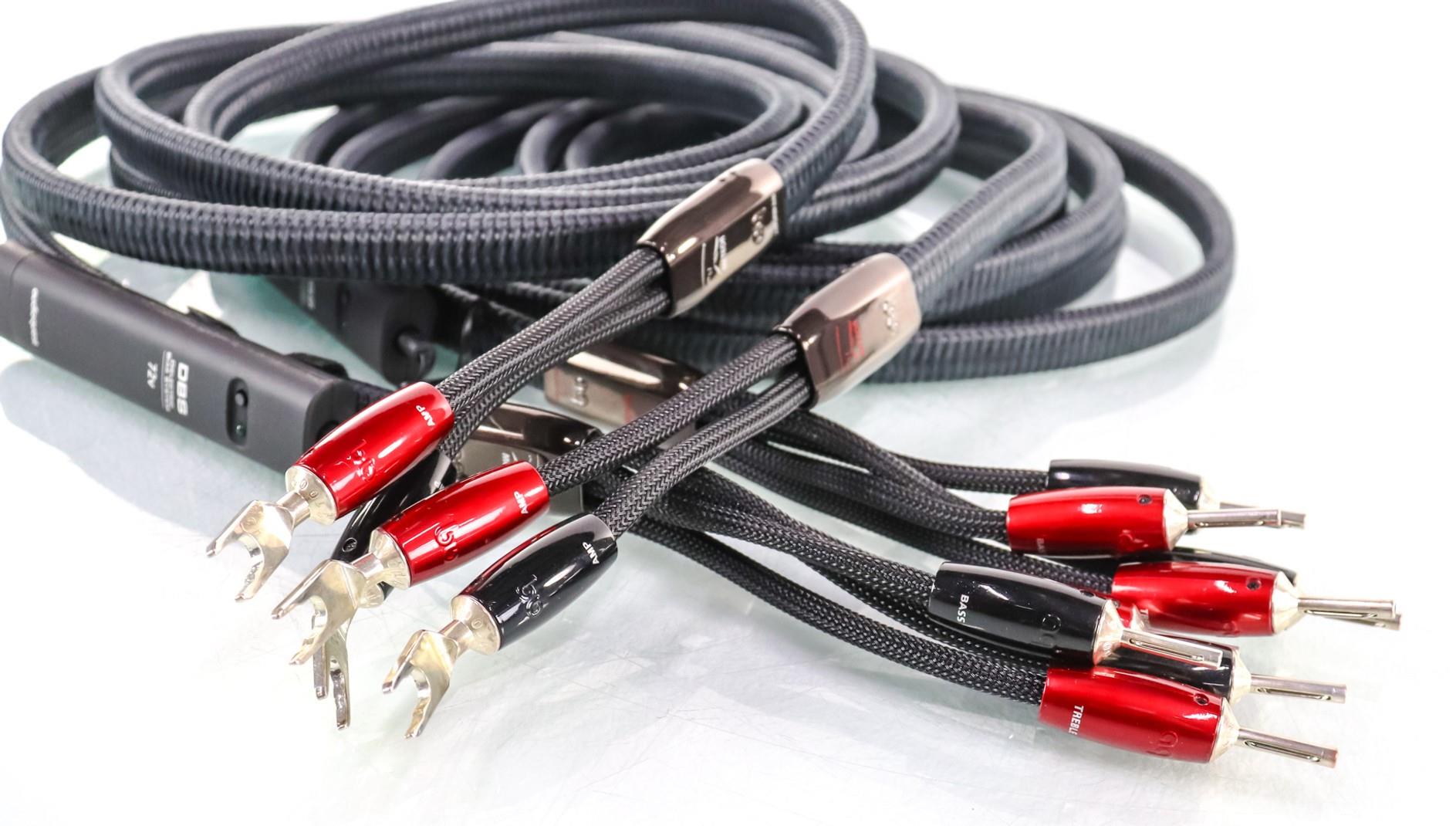 Audioquest Meteor Biwire Hoparlör kablosu 3,5 mt x2