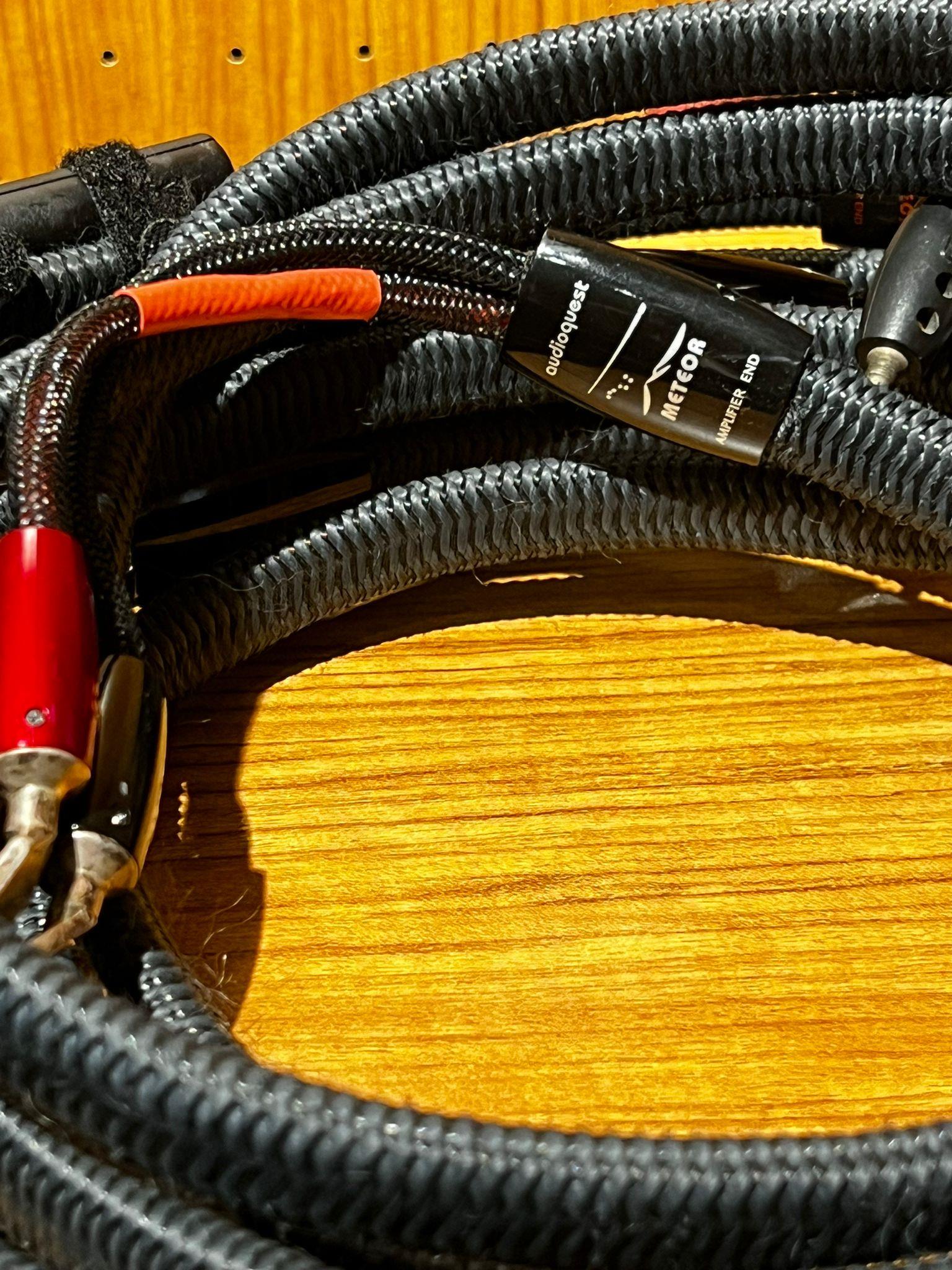 Audioquest Meteor Biwire Hoparlör kablosu 3,5 mt x2
