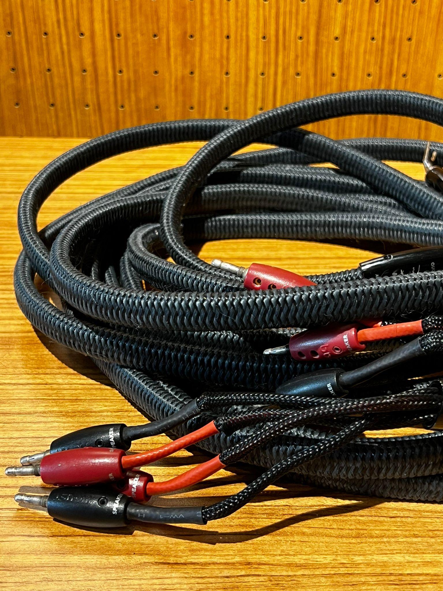 Audioquest Meteor Biwire Hoparlör kablosu 3,5 mt x2