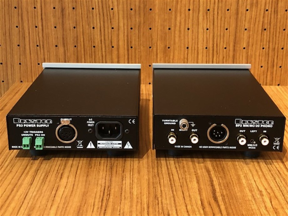 BRYSTON BP 2 MM/MC+PS3 Pikap Amp +Power Supply
