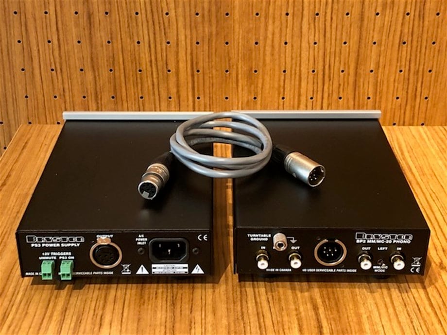 BRYSTON BP 2 MM/MC+PS3 Pikap Amp +Power Supply