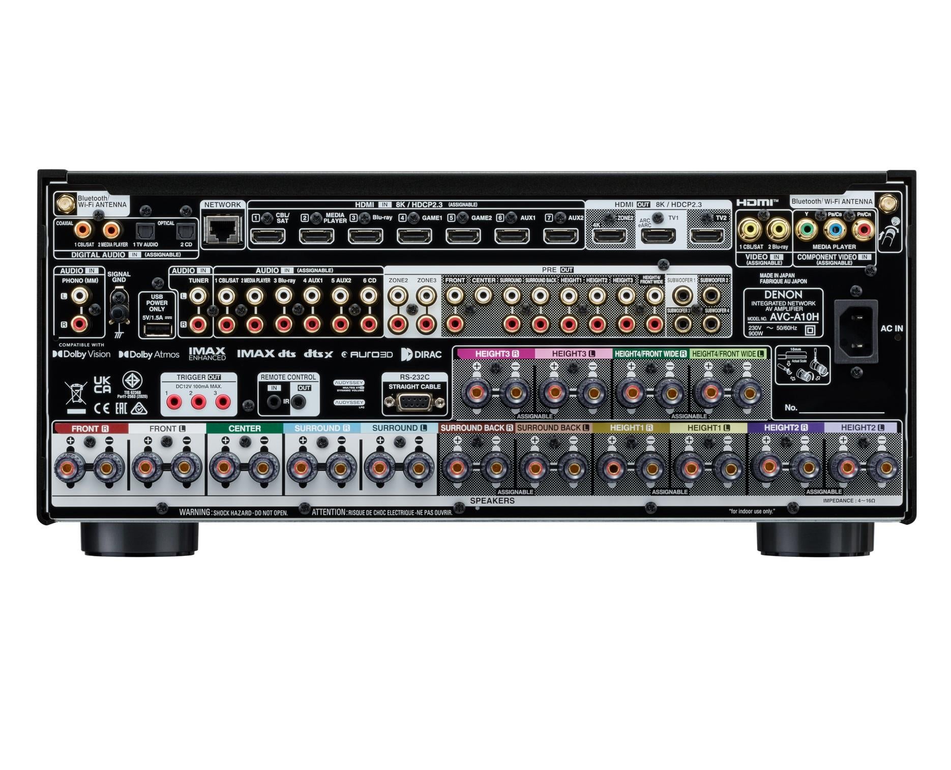 DENON AVC-A10H AV Receiver Amplifikatör