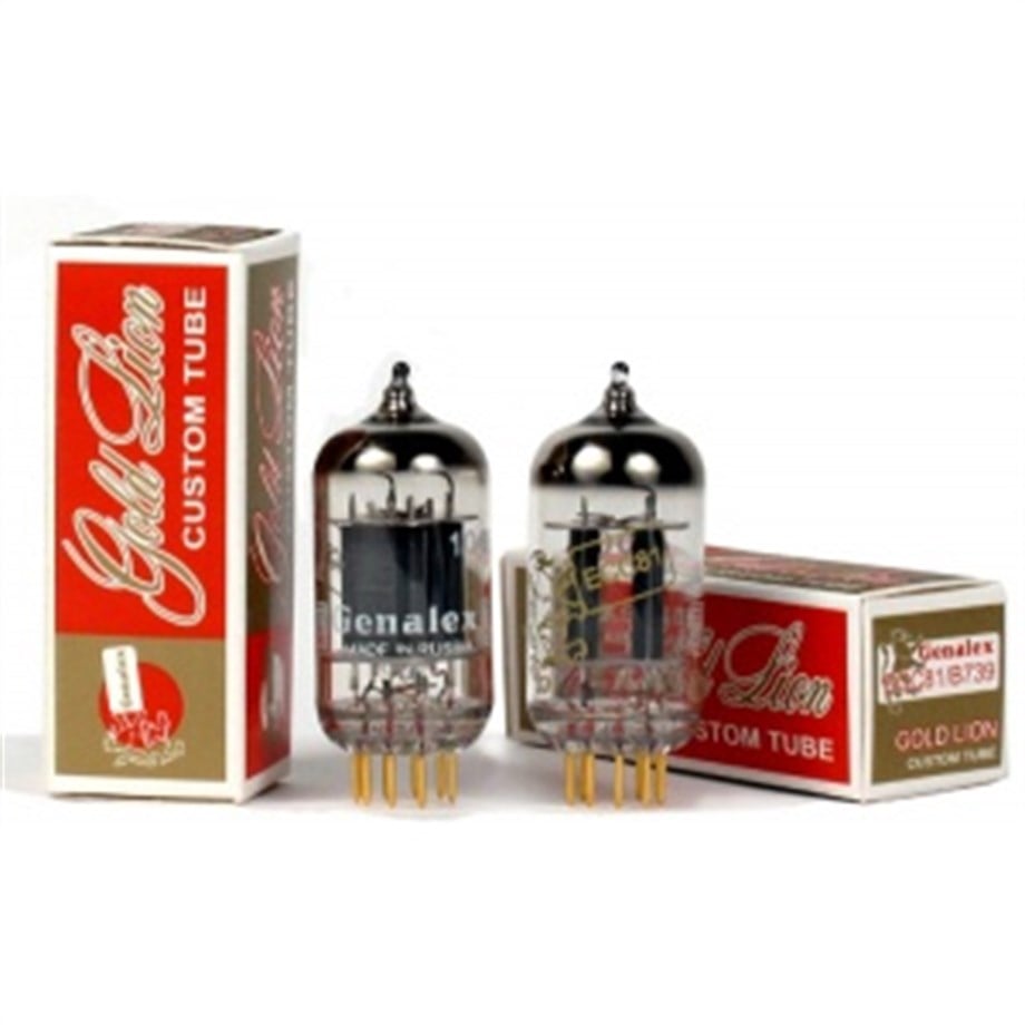 GENALEX GOLD LION 12AT7-ECC81 Gold Pins