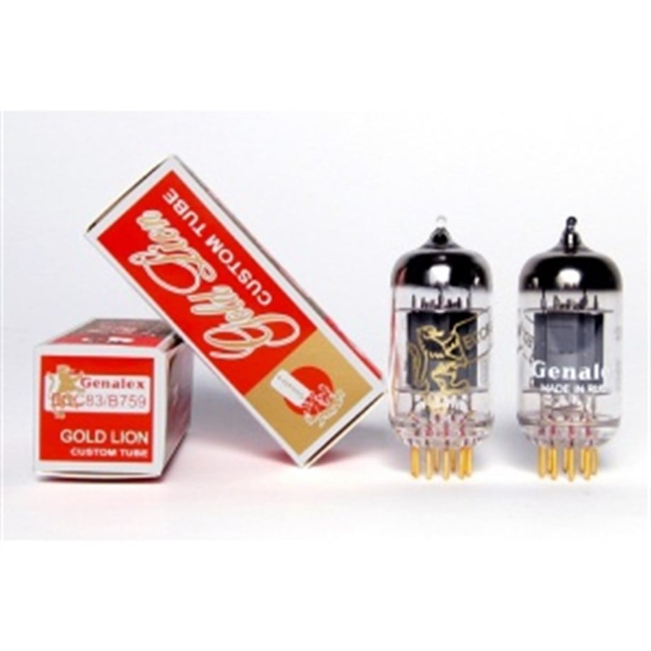 GENALEX GOLD LION 12AX7-ECC83 Gold Pins