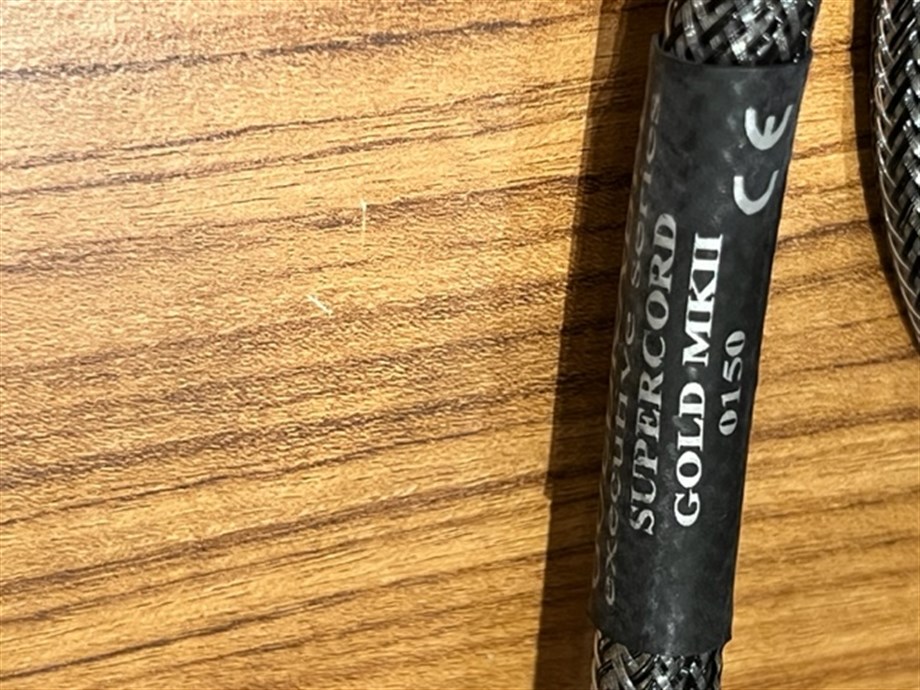 Goldkabel  Executive SUPERCORD  MKII C15 Güç Kablosu 1.5 mt