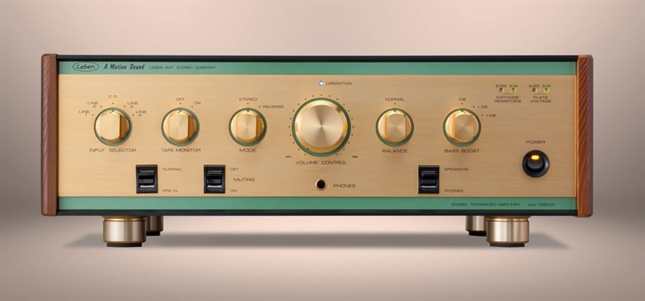 LEBEN CS 600 X  Lambalı Entegre Amplifikatör