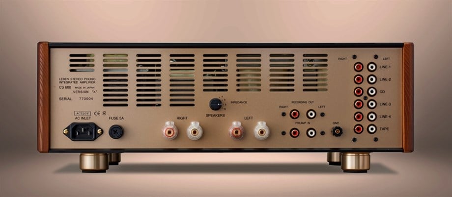 LEBEN CS 600 X  Lambalı Entegre Amplifikatör