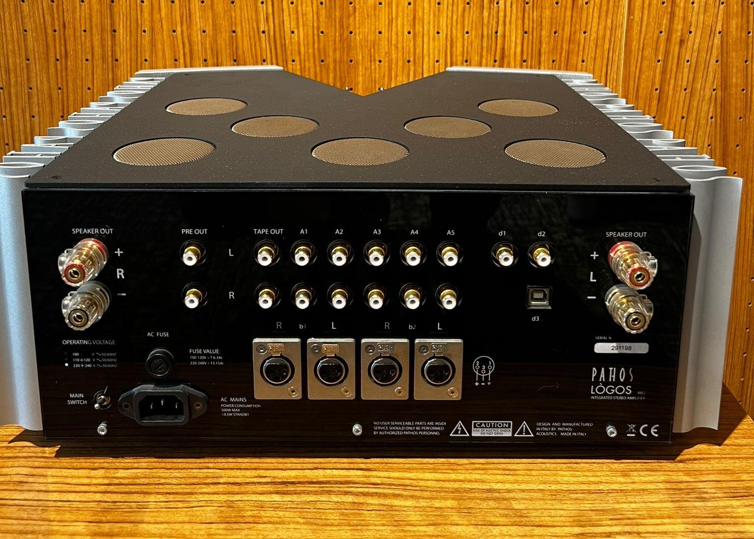 Pathos Logos MKII (+DAC) Hibrit Entegre Amplifikatör