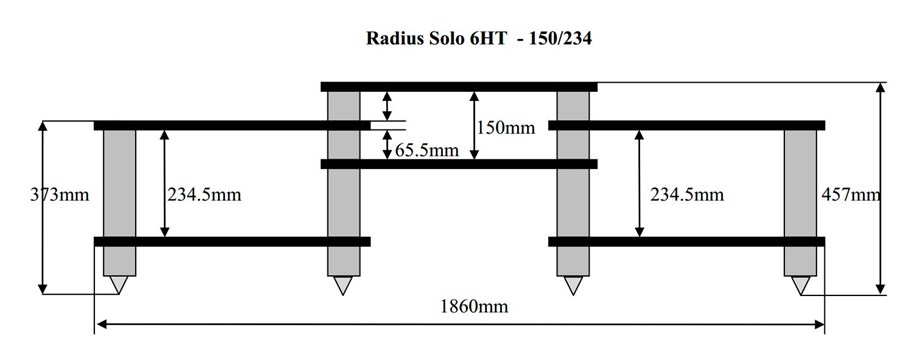 SOLIDTECH RADIUS SOLO 6 HOME CINEMA Sehpa