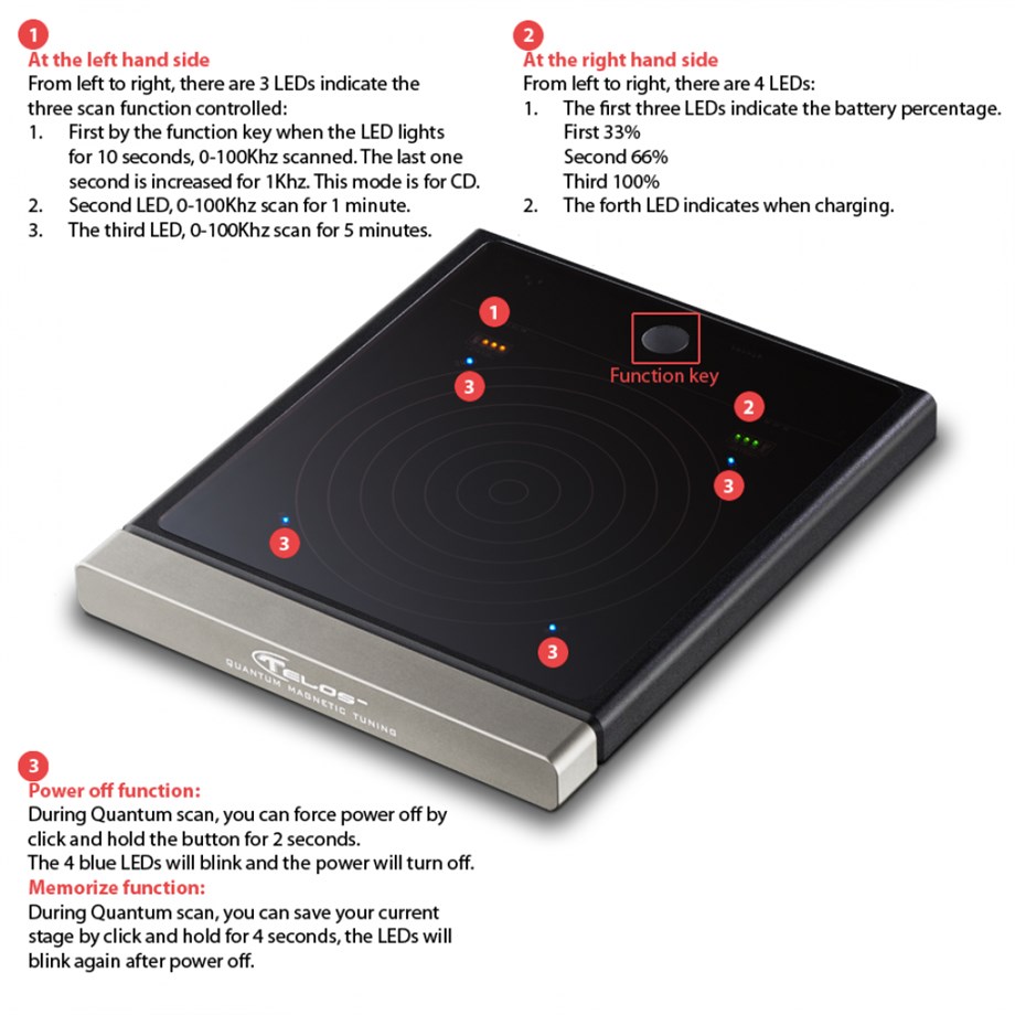 TELOS AUDIO DESIGN QUANTUM MAGNETIC TUNING DEMAGNETİZER