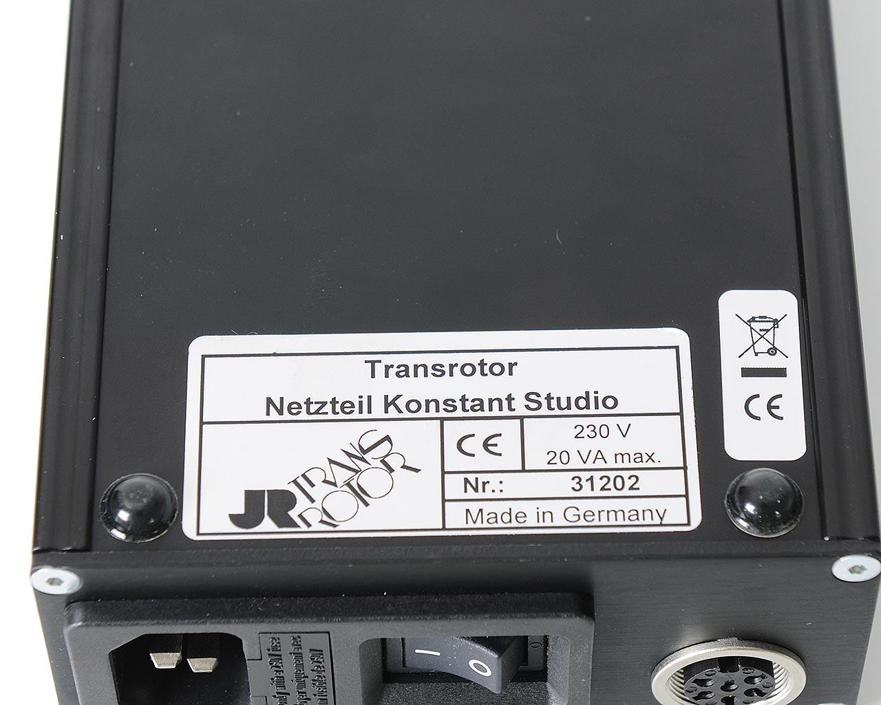 Transrotor  KONSTANT STUDIO Pikap Power Supply 