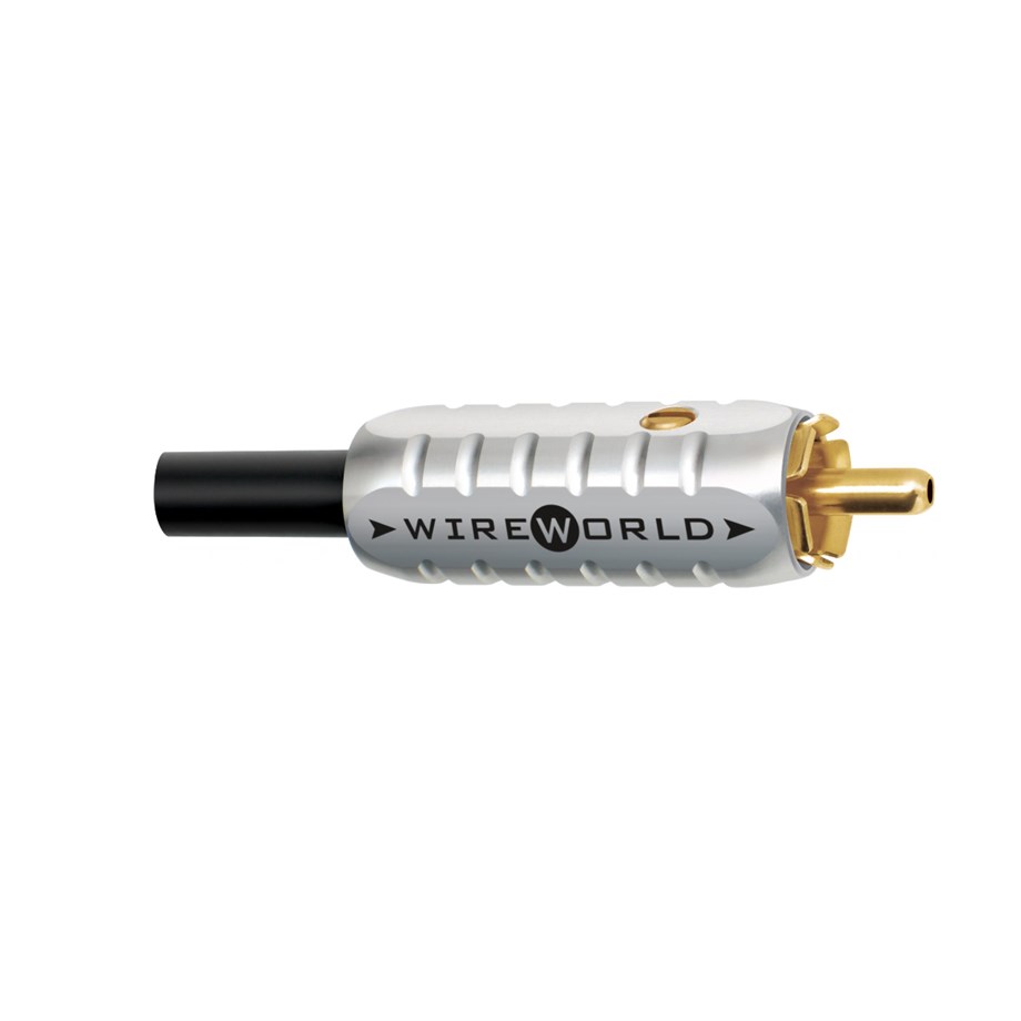 Wireworld Set Of  2 Gold Tube RCA 6.5 mm Konnektor 