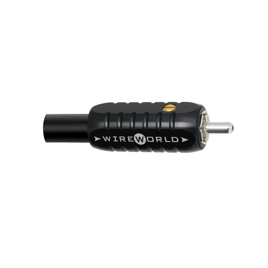 Wireworld Set Of  2 Silver Tube RCA 8.5 mm  Konnektor 