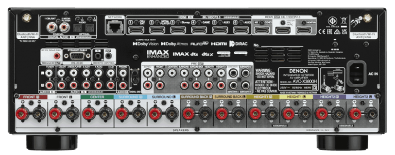 DENON AVC-X 3800 H Ev Sinema Amplifikatörü