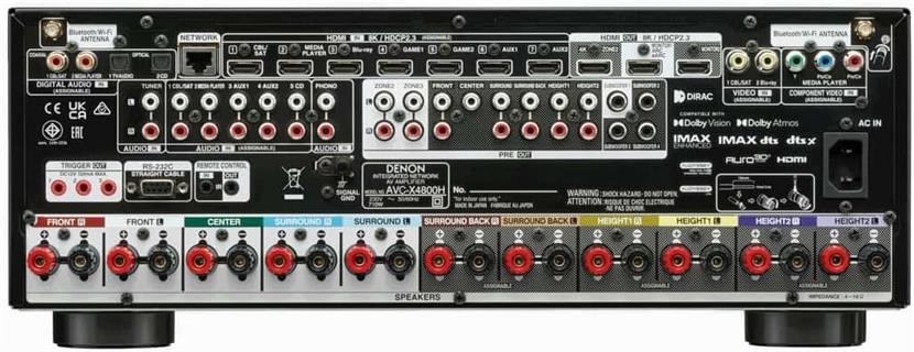 DENON AVC-X 4800 H 9.4 Ev Sinema Amplifikatörü
