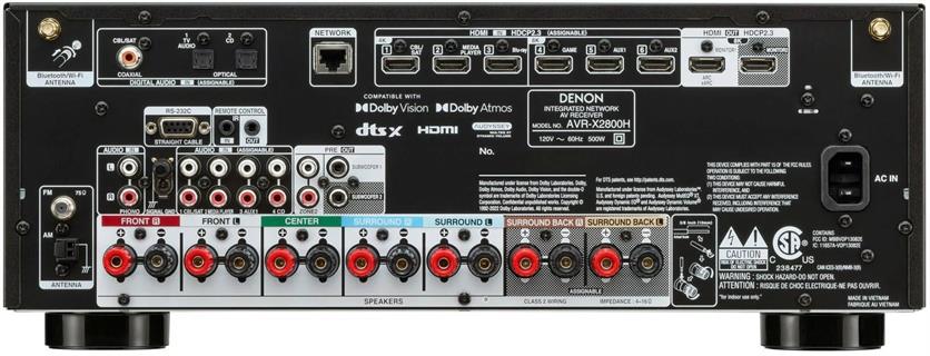 DENON AVR-X 2800 H Ev Sinema Amplifikatörü