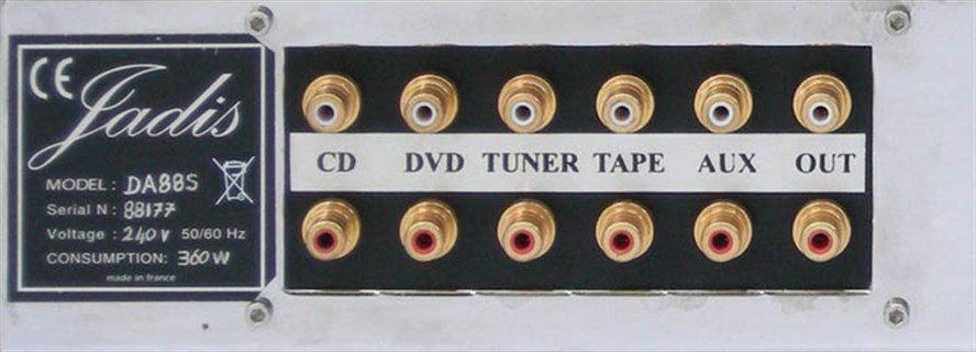 Jadis Da 88 Signature Mk II Lambalı Entegre Amplifikatör