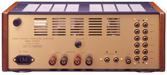 LEBEN CS 300 XS Lambalı Entegre Amplifikatör