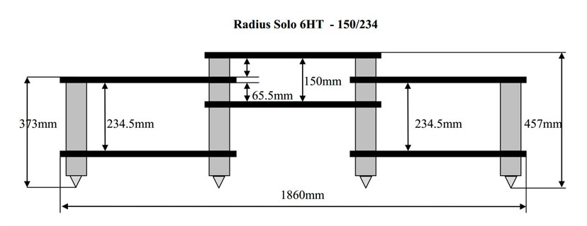 SOLIDTECH RADIUS SOLO 6 HOME CINEMA Sehpa
