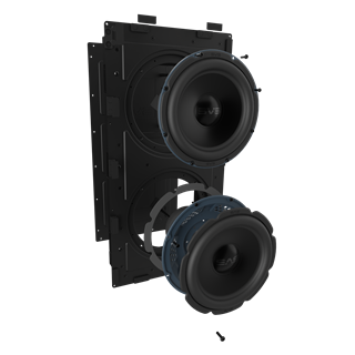 SVS SOUND 3000 Dual  In-Wall Duvar İçi Subwoofer Sistemi