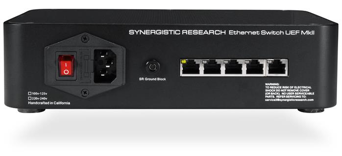 SYNERGISTIC RESEARCH ETHERNET UEF MK II Audiophile Switch