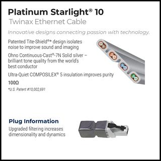 Wireworld Platinum Starlight 10 Twinax Ethernet Kablo