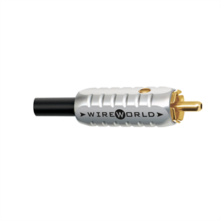 Wireworld Set Of  2 Gold Tube RCA 6.5 mm Konnektor 