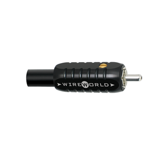 Wireworld Set Of  2 Silver Tube RCA 8.5 mm  Konnektor 
