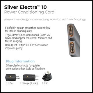 WIREWORLD Silver Electra 10 Güç Kablosu