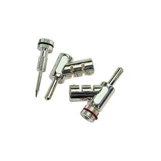Wireworld Silver Locking Banana Plugs 4 Pack