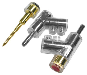 Wireworld Silver Locking Banana Plugs 4 Pack